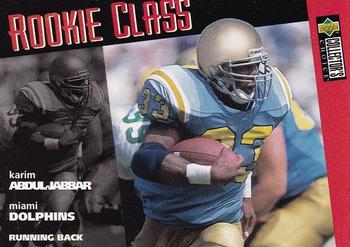 Karim Abdul-Jabbar Miami Dolphins 1996 Upper Deck Collector's Choice NFL Rookie Card - Rookie Class #33